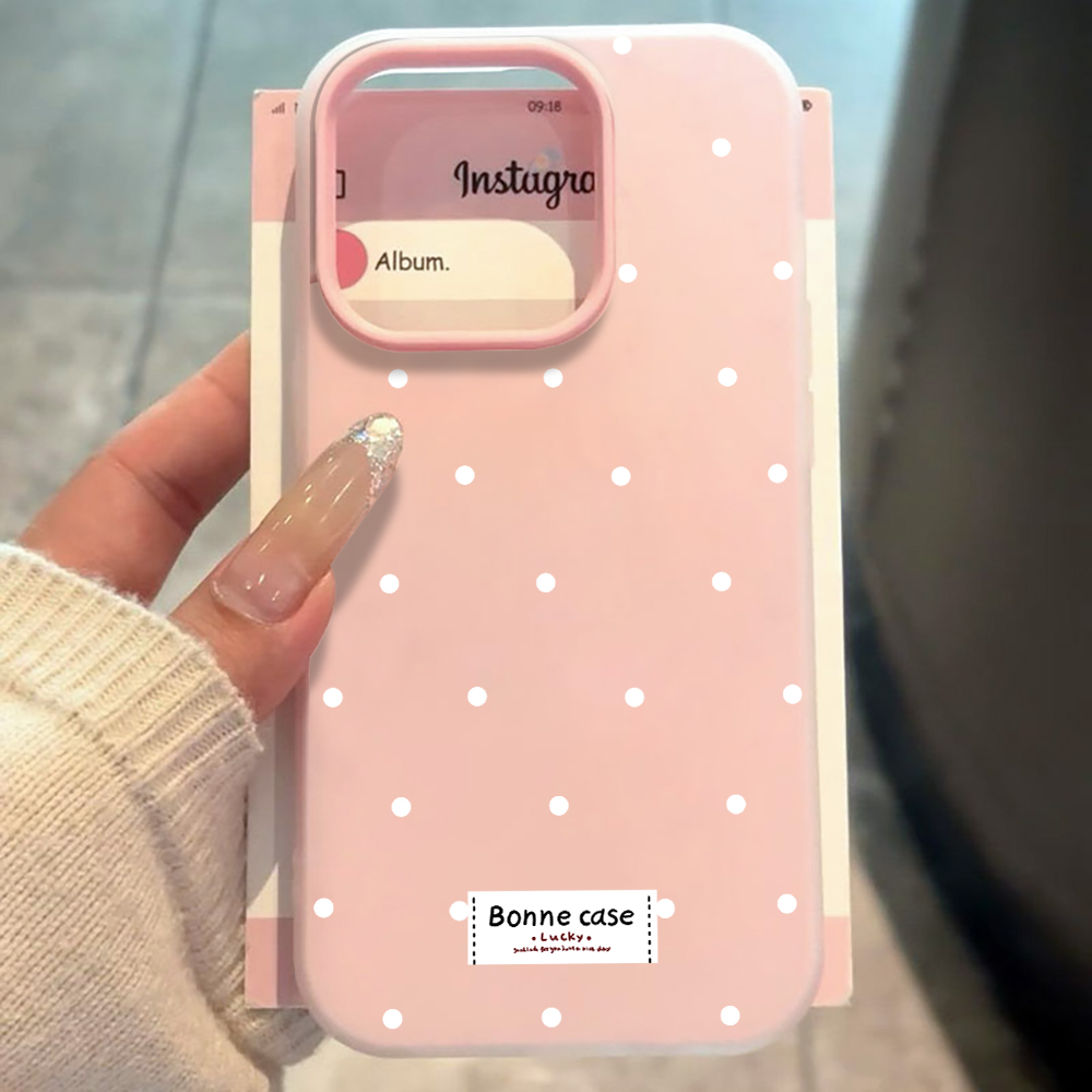 Samsung Galaxy S24 - Coque anti-poussière à pois français INS