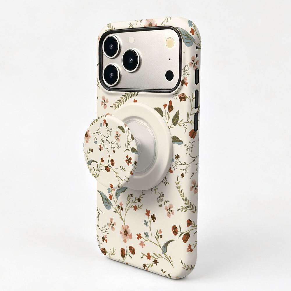 Huawei Mate 60 - Coque magnétique à motif floral pour