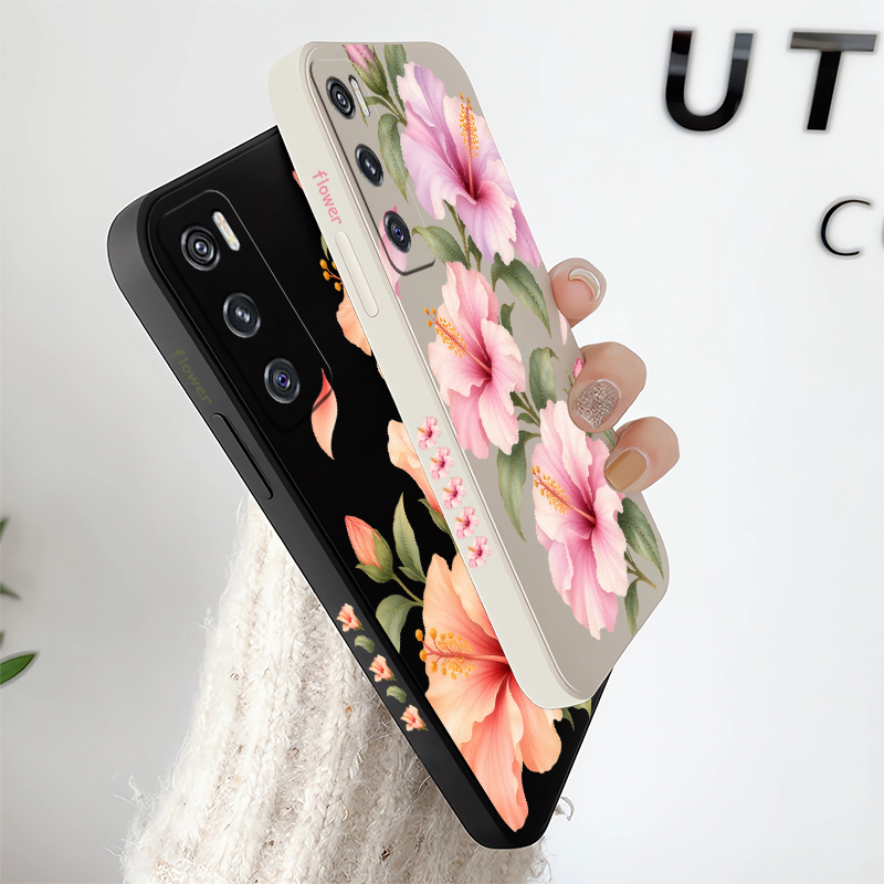 Coque à motifs de deux lys ros - Vivo V40 avis et prix