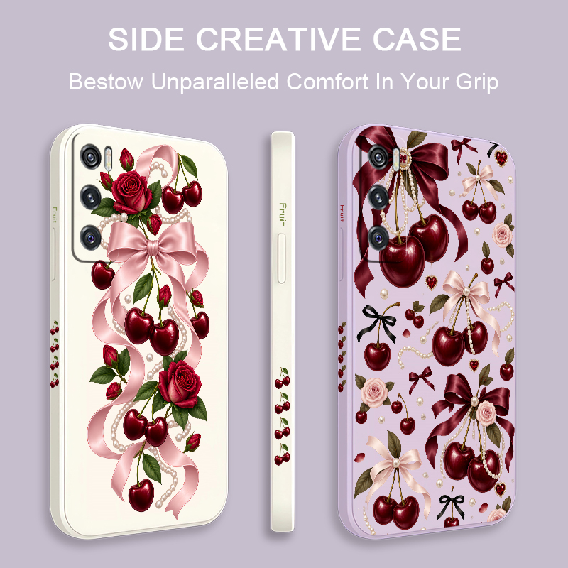 Coque rose avec nœud papillon  - Vivo V40 avis et prix