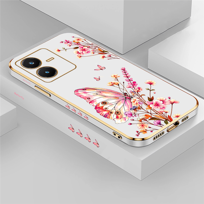 Coque peinte à motifs de papil - Vivo V40 avis et prix